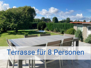 STRANDLIEBE 100 qm Gartenwohnung (eingezäunt), 15 Gehminuten zum Strand